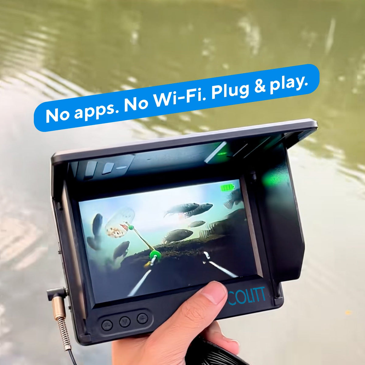 100 ft waterproof cable and camera head