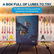 The Fishing Advent Calendar — 24 Real Lures, One Behind Every Door