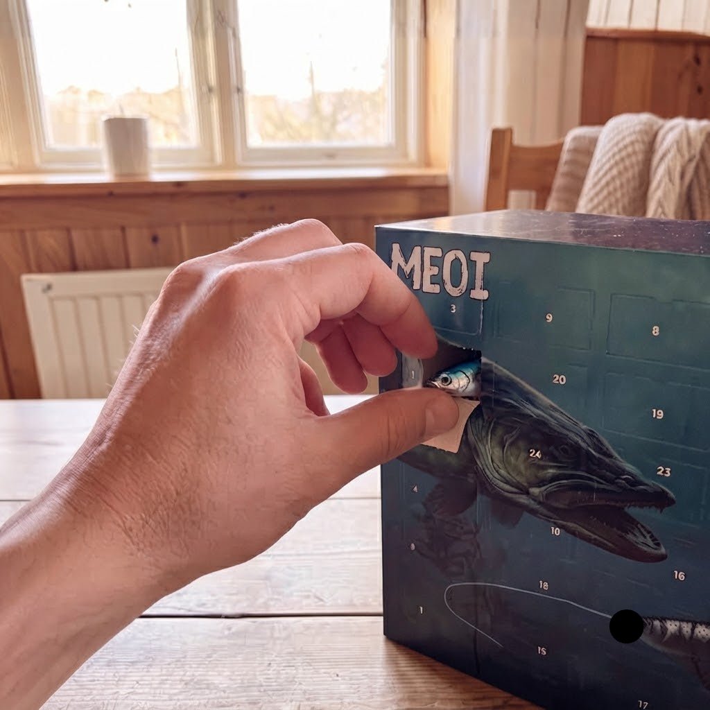 The Fishing Advent Calendar — 24 Real Lures, One Behind Every Door