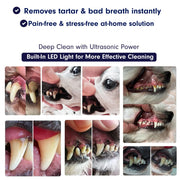 Canivet Kit - Silent Ultrasonic Plaque & Tartar Remover For Small Breeds